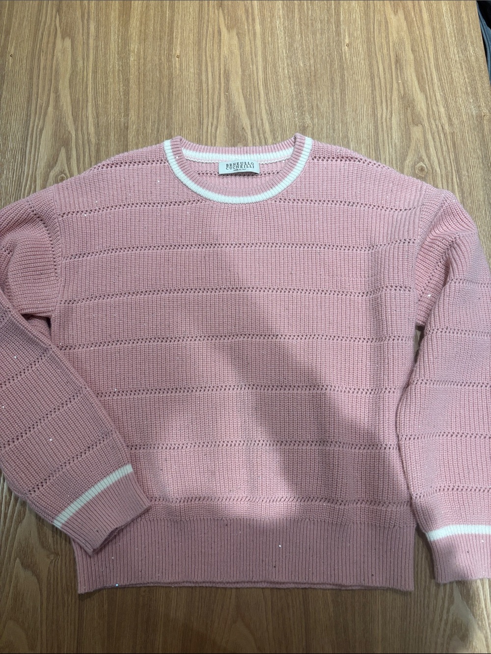 Pink sweater